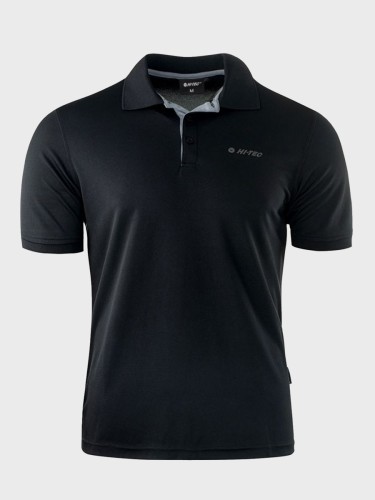  Koszulka polo męska SITE II czarna