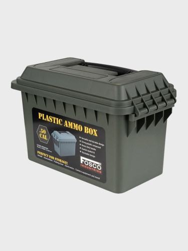 Skrzynka Skrzynia Wojskowa Pojemnik na Sprzęt i Amunicję .50 Cal Box zielona
