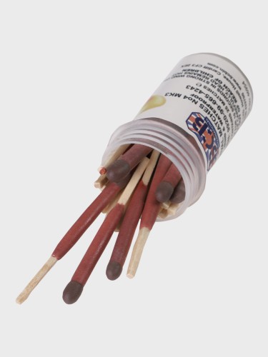 Zapałki NATO Wodoodporne Sztormowe Wojskowe MK3 Bushcraft Survival