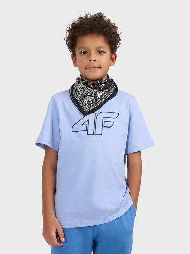 Koszulka dziecięca TTSHM3007 bawełniana niebieska