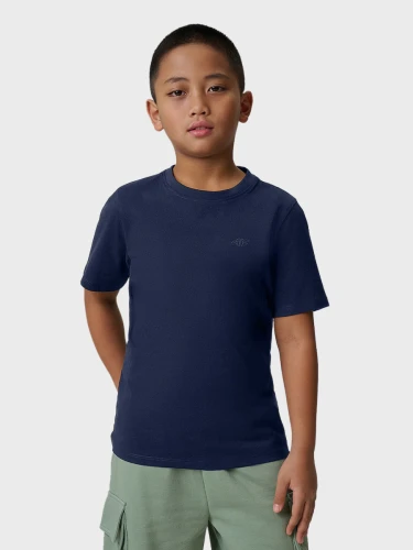 Koszulka chłopięca TTSHM2330 bawełniana Granatowa