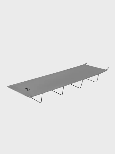 Łóżko Składane Polowe Turystyczne 190X60 cm do 110kg LIGHT NC3504 SZARE