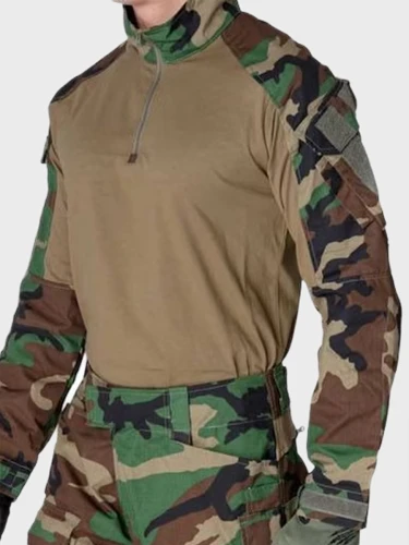 BLUZA WOJSKOWA SATAC COMBAT G3 TAKTYCZNA WOODLAND
