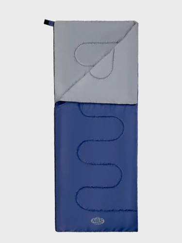 ŚPIWÓR TURYSTYCZNY KOŁDRA NC2002 190x75cm 5-15°C Granatowo-szary