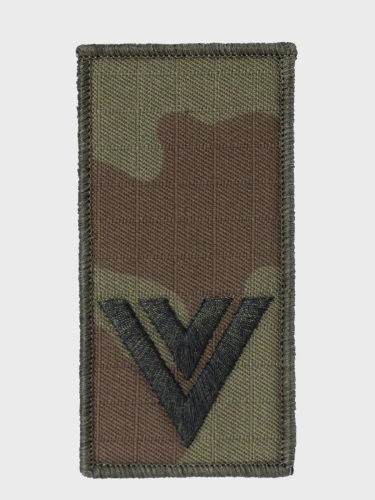 Emblemat WTU/134 Starszy sierżant 42X86mm na rzep WZ.93