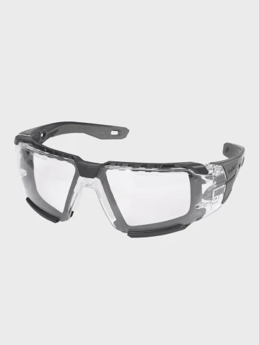 Okulary Ochronne RUSH+ 2.0 Safety Platinum Adapter RX Robocze przezroczyste