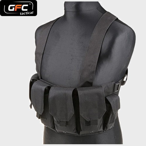 KAMIZELKA TAKTYCZNA  CHEST RIG CZARNA