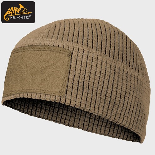 CZAPKA POLAROWA RANGE BEANIE GRID FLEECE COYOTE