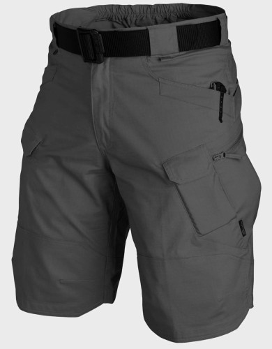 KRÓTKIE SPODENKI SZORTY UTS 11" POLYCO RIP-STOP SHADOW GREY