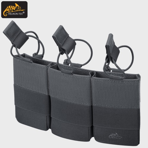 PANEL Z TRZEMA ŁADOWNICAMI KARABINOWYMI COMPETITION SHADOW GREY