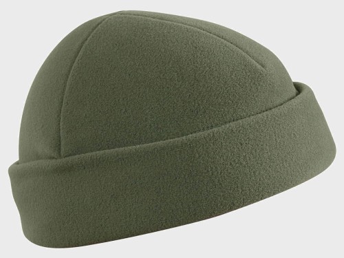 CZAPKA ZIMOWA DOKERKA FLEECE POLAROWA OLIVE GREEN