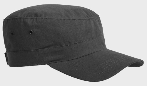 CZAPKA PATROLÓWKA COMBAT POLYCO RIP-STOP CZARNA
