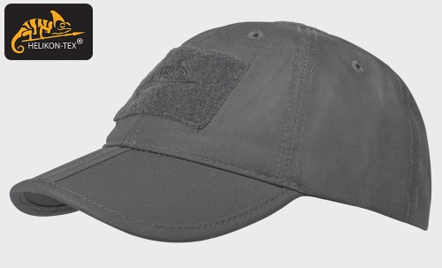 CZAPKA BEJSBOLÓWKA SKŁADANA POLYCO RIP-STOP SHADOW GREY