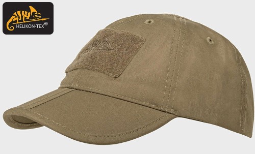 CZAPKA BEJSBOLÓWKA SKŁADANA POLYCO Rip-Stop COYOTE