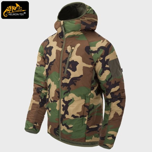 KURTKA MĘSKA WOLFHOUND Z KAPTUREM US WOODLAND