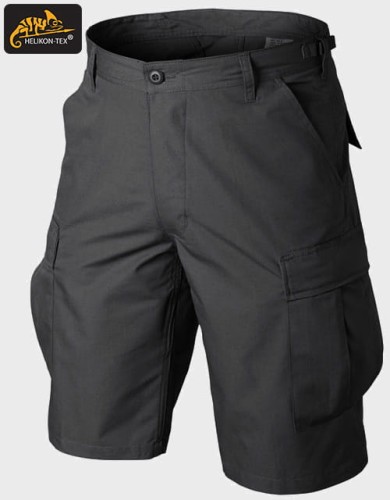 SPODENKI BDU POLYCO Rip-Stop CZARNE