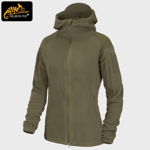 POLAR DAMSKI CUMULUS Z KAPTUREM TAIGA GREEN