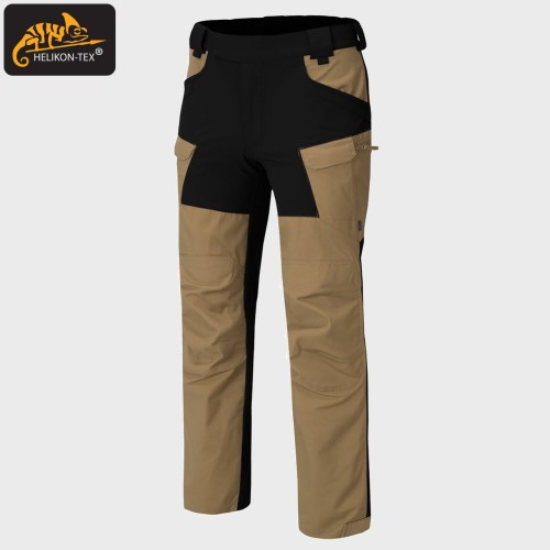 SPODNIE HYBRID OUTBACK DURACANVAS COYOTE-CZARNY