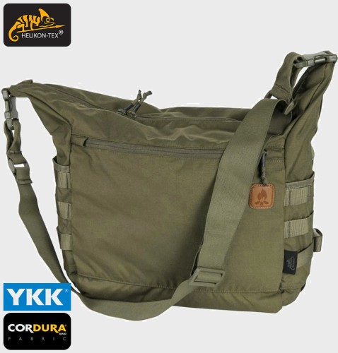 TORBA NA RAMIĘ BUSHCRAFT CORDURA 17L OLIWKOWA