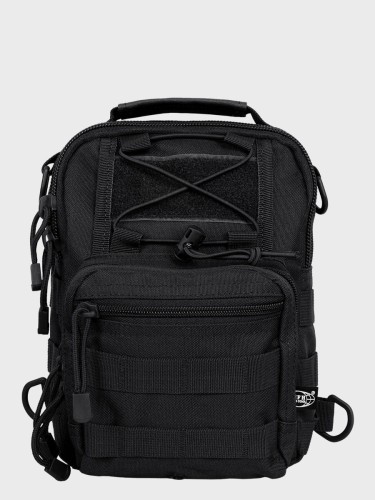 Plecak na Jedno Ramię Czarny