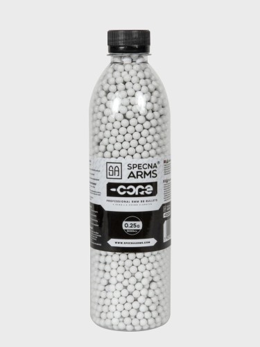 KULKI DO ASG CORE 0,25g BUTELKA 3000 szt. BIAŁE