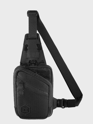 TORBA MĘSKA NA RAMIĘ SLING PISTOL BAG 1L CZARNA