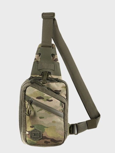 TORBA MĘSKA NA RAMIĘ SLING PISTOL BAG 1L MULTICAM/oliwkowy