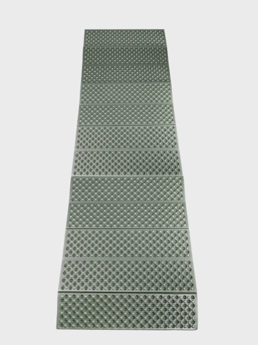 Mata składana piankowa karimata 180x59x2 cm oliwkowo-czarna
