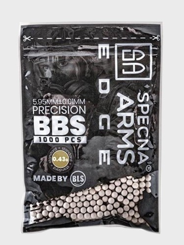 KULKI PRECYZYJNE DO ASG EDGE 0,43g 1000 szt. IVORY