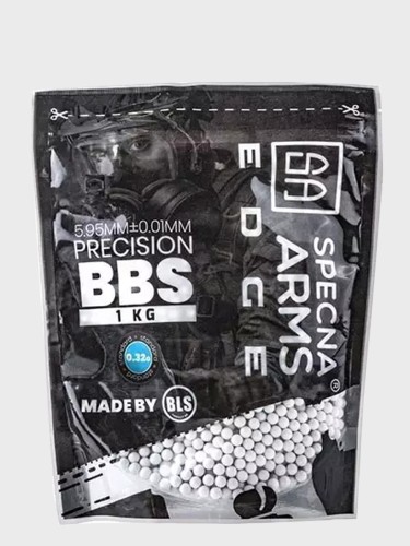 KULKI PRECYZYJNE DO ASG EDGE 0,32g 1kg BIAŁE