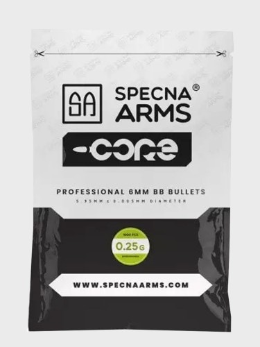 KULKI DO ASG CORE BIO 0.25g 1000 szt. BIAŁE