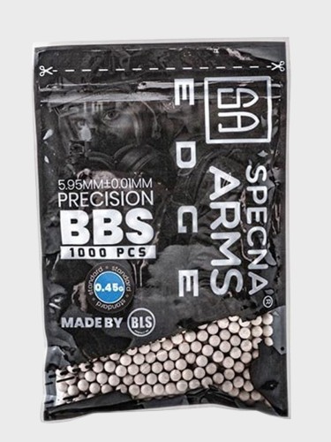 KULKI PRECYZYJNE DO ASG EDGE 0,45g 1000 szt. IVORY