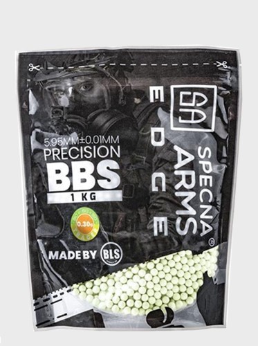 KULKI PRECYZYJNE DO ASG EDGE TRACER BIO 0,30g 1kg Zielone