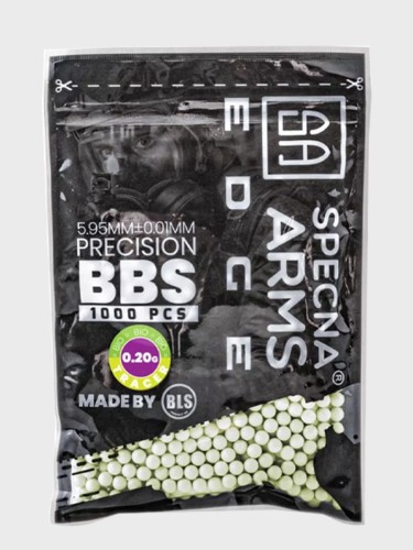 KULKI PRECYZYJNE DO ASG EDGE TRACER BIO 0,20g 1000szt Zielone