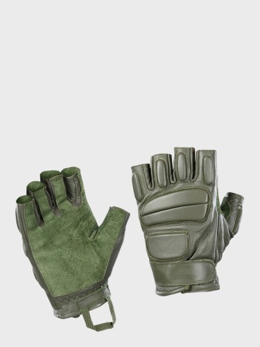 RĘKAWICE TAKTYCZNE MĘSKIE BEZ PALCÓW ASSAULT TACTICAL MK.1 OLIWKOWE