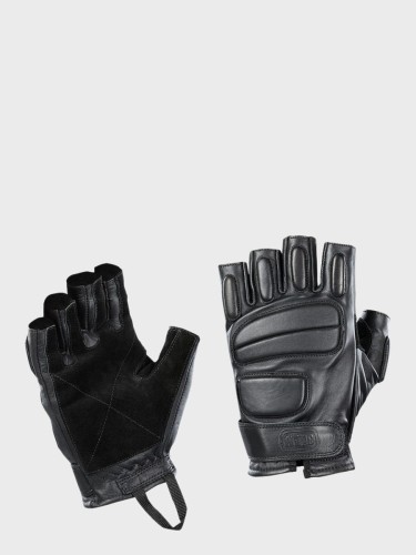 RĘKAWICE TAKTYCZNE MĘSKIE BEZ PALCÓW ASSAULT TACTICAL MK.1 CZARNE