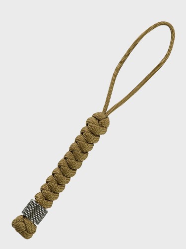 Brelok Paracord Zawieszka Viper Stainless Steel Coyote
