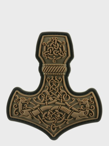 NASZYWKA 3D Mjölnir LARGE PVC COYOTE