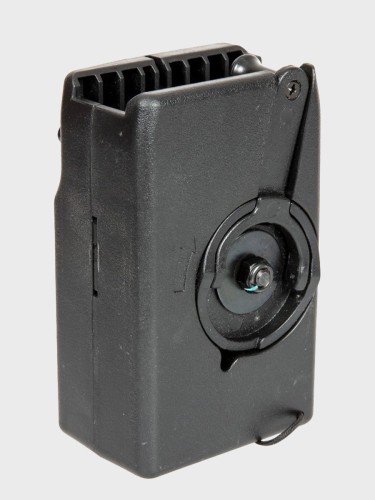 SZYBKOŁADOWARKA Z KORBKĄ I POJEMNIKIEM M4/M16 CZARNA