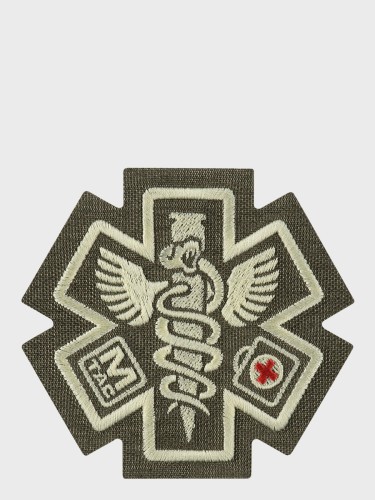 NASZYWKA PARAMEDIC HAFTOWANA OLIWKOWA