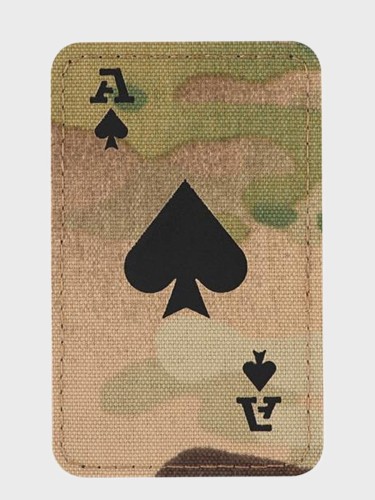 Naszywka Ace Of Spades Laser Cut Multicam