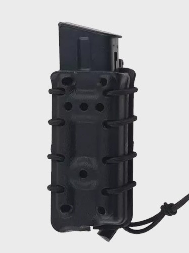 Ładownica na Magazynek Pistoletowy Jednorzędowy SMC MOLLE Czarna