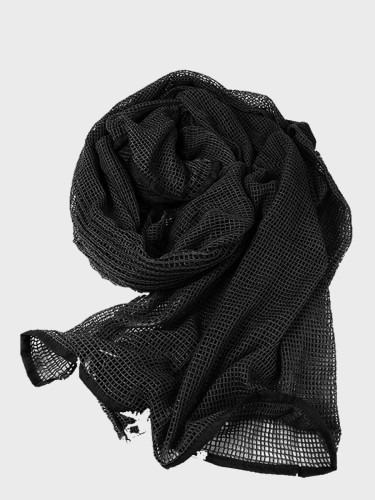 SZAL SNAJPERSKI SIATKA MASKUJĄCA 190X90CM CZARNY