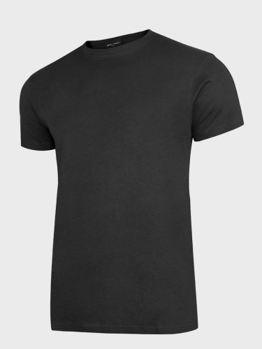 KOSZULKA T-SHIRT BAWEŁNA CZARNA