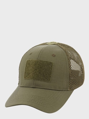 CZAPKA Z DASZKIEM SIATKA RIP-STOP CIEMNOOLIWKOWA