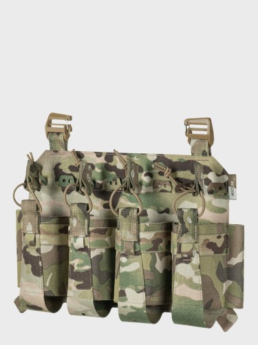Panel przedni na 4 magazynki AK/AR do Cuirass QRS Multicam