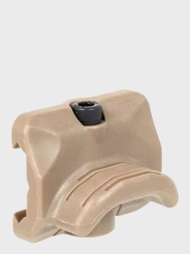 Chwyt przedni typu thumb rest do montażu na szynie RIS 22mm Beżowy