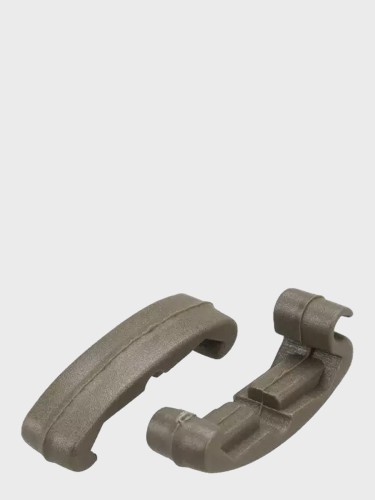 Klipsy na Szynę RIS 22 mm 60 sztuk Oliwkowa