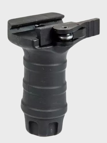 Chwyt Przedni Krótki Taktyczny TD z Montażem QD na szynę RIS 22mm Czarny