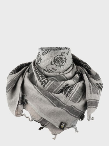 CHUSTA ARAFATKA TILL VALHALL SZARO-CZARNA